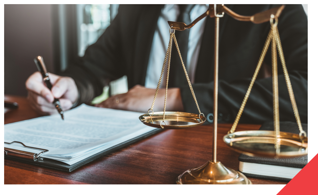 lawyer at desk